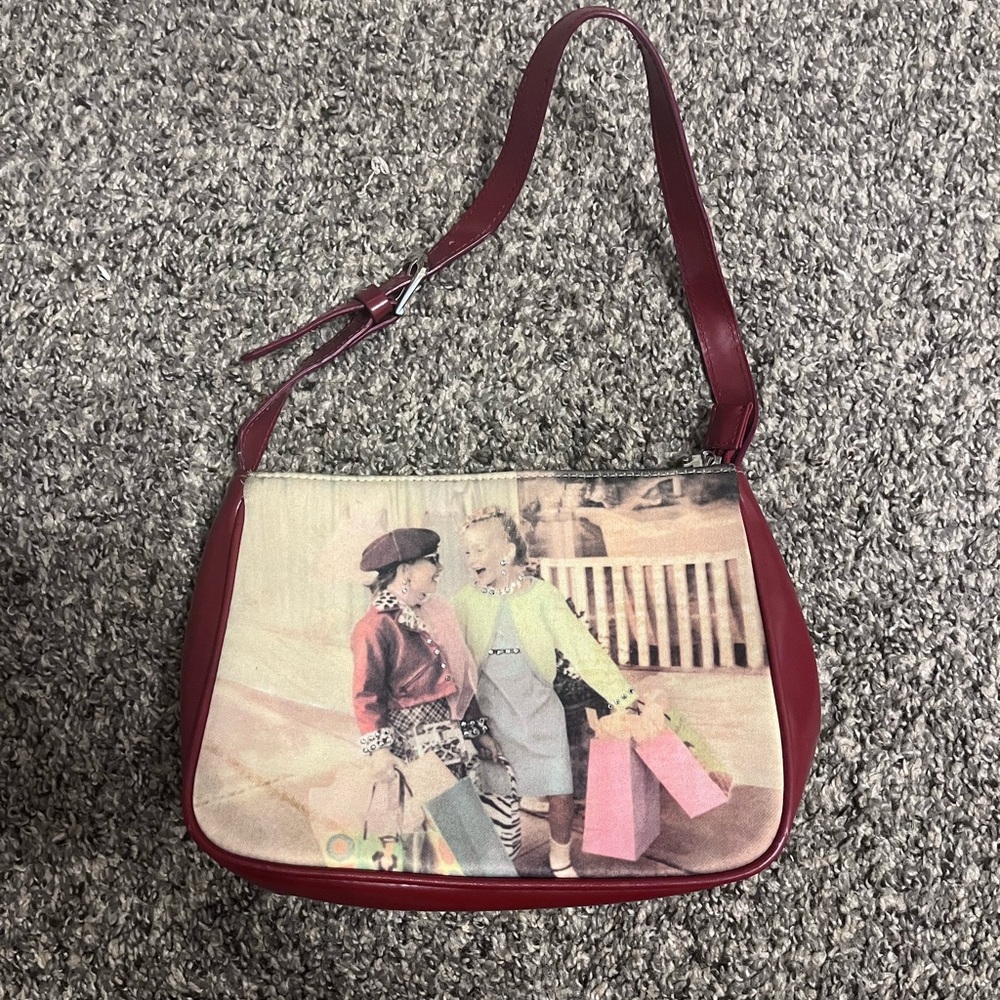 Vintage Red Shoulder Bag